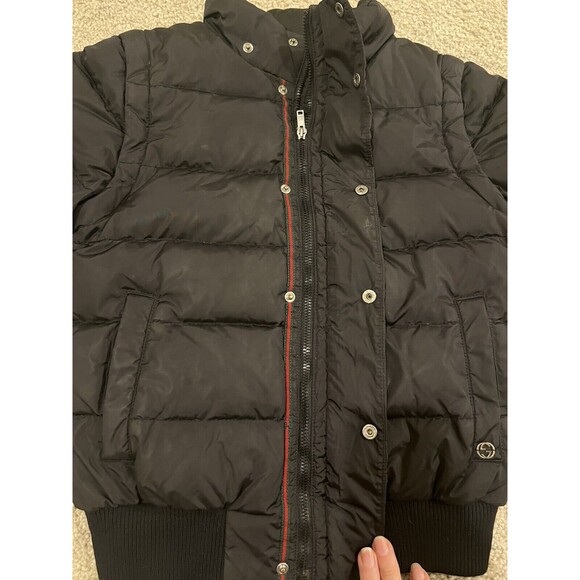 Gucci Kids Unisex Down Filled Black Puffer Jacket Coat Vest Size 8 - Picture 3 of 15